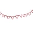 thumbnail image 3 of JilgTeok 1 Packs Bow Tie Girly Garland Wreath Handmade Webbing Pull for Wedding Birthday Party Home Children's Room Decoration ular Arrangement Decorations 1.8m, 3 of 9