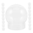 thumbnail image 5 of NIAIZEK Snow Globe Kit with Transparent Plastic Fillable Screw Cap for Crafting and Home Decoration, 5 of 7