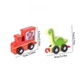 thumbnail image 4 of BESTSKY 2026 New Wooden Dinosaur Train Set for Toddlers-Dinosaur Toys and Number Train,Perfect for Toddler Activities,Birthdays,And Educational Gifts for Boys Aged 3-5, 4 of 7
