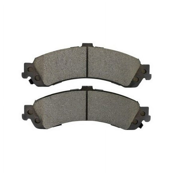 Mpa Electrical 1003-0975C Quality Built Disc Brake Pad Set   Black Series,