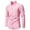 Pink, variant on Njoeus Men's Casual Long Sleeve Dress Shirt Solid Classic Fitted Button Up Work Shirts