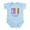 Sky Blue, variant on CafePress - Cmyk Design Thing Infant Bodysuit - Baby Light Bodysuit, Size Newborn - 24 Months