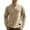 A-Khaki453, variant on Men's Winter Casual Pullover Sweatshirt Comfortable Loose Fit Stand Collar Half Zip Knit Top Daily Wear