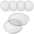 thumbnail image 1 of 4 Pieces 10 Inch Seamless Round Pizza Screen Aluminum Mesh Pizza Screen Pizza Mesh Baking Tray for Home Kitchen Restaurant Supplies, 1 of 7