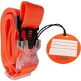 thumbnail image 7 of (2-Pack) Luggage Strap + Matching TAG | BRIGHT COLORS Help Easily Identify Your Luggage, 7 of 7
