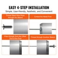 thumbnail image 6 of VEVOR 101 Pack T316 Stainless Steel Protector Sleeves for 1/8" Wire Rope Cable Railing, DIY Balustrade T316 Marine Grade, Come with A Free Drill Bit, Black, 6 of 9
