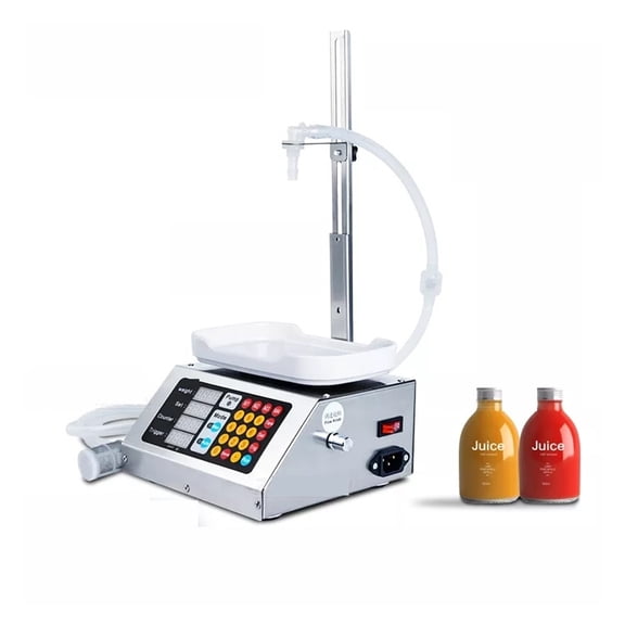 Semi Automatic Beverage Mineral Water Milk Drink Bottle Filler Perfume Liquid Weighting Filling Machine ,Support Speed Adjustment