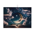 thumbnail image 1 of Balery Artistic Starry Sky Moon Book Alfombrilla de Secado para Cocina, 18x24 Pulgadas, Súper Absorbente para Platos y Encimeras, 1 of 7