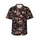 thumbnail image 1 of Balery Coffee Bean Camisas hawaianas de manga corta para hombre, camisas playeras de corte holgado, camisas de vacaciones con botones,Small, 1 of 7