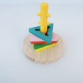 thumbnail image 4 of 2 Set Bird Trick Tabletop Toys Wooden Bird Training Toy Parrot Intelligence Toy, 4 of 9