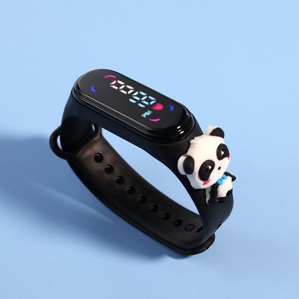 Reloj De Pulsera LED Electrónico Impermeable Para Niños De Dibujos Animados De Superman Gao Jiahui unisex