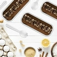 thumbnail image 4 of 150Pcs Mini Cake Pans with Lids and Spoons  Reusable Foil Bread Pans  Rectangular Foil Bread Containers  Portable Baking Cupcake Liners for Home Kitchen Baking, 4 of 9