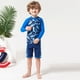 thumbnail image 5 of Traje de baño para niños Traje de buceo con protección solar de manga larga para bebés Traje de baño de aguas termales cálido de secado rápido para niños, 5 of 6