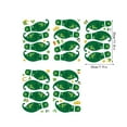 thumbnail image 3 of YOHAVEN 5 Sheets St. Patrick’s Day Leprechaun Footprints Wall Decals, Removable Floor Stickers for Windows Doors Home Office, Christmas Decorations, Shamrock Party Décor, 3 of 6