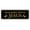 Black Gold, variant on Signs ByLITA Standard Walking with Jesus Door or Wall Sign Easy Installation | Durable Construction | Religious Greetings | Sunday School Welcome Signs | Church | Faith Sign (Black) - Small