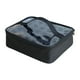 thumbnail image 4 of Estuche organizador de esmaltes de uñas para mujer, pequeño y portátil, con capacidad para 30 botellas, transparente Negro, 4 of 8