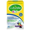 Culturelle Kids Immune Defense Probiotic Tablets, Vitamin C, Vitamin D, Zinc + Elderberry, 20 Count