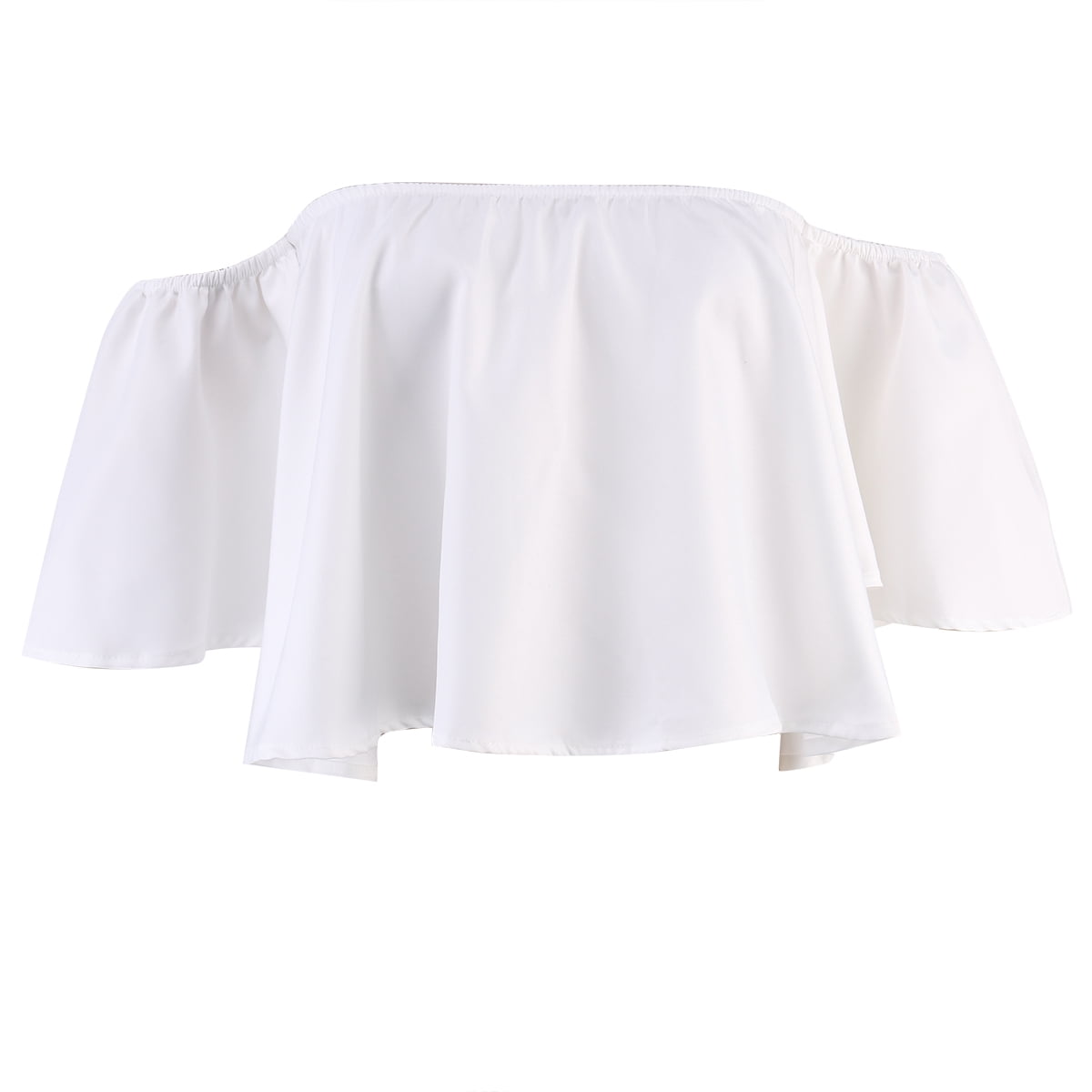 Puloru Sexy Shoulderless Flare sleeve 