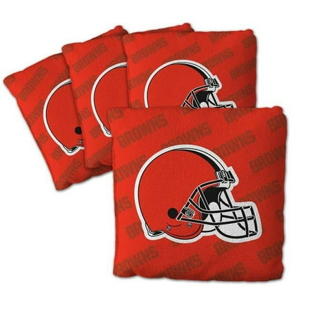 NFL Cleveland Browns Cornhole Bags - 4PK - Orange
