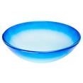 thumbnail image 4 of Eden Bath EB-GS70 1.75 in. Cloud Frosted Round Glass Vessel Sink, Blue, 4 of 8