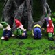 thumbnail image 4 of Gnomos de jardín en miniatura, gnomos de jardín de hadas, figuras, accesorios, gnomos de jardín pequeños, gnomos de exterior, enanos, adornos, 4 of 5