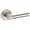 Satin Nickel, variant on Baldwin 5161190PRIV 5161 Privacy Door Lever Set - Black