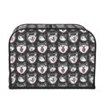 thumbnail image 2 of Cauagu Husky for 4 Slice Toaster Cover (11.4''×7.9''×7.5'') Bread Machine Cover Toaster Protector Kitchen Appliance Dust Cover, 2 of 7