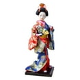 thumbnail image 2 of deevoka Ethnic Japanese Geisha Dolls Asian Geisha Doll Oriental Doll Popular Kimono Doll D, 2 of 6