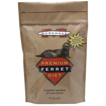 Marshall Pet Products Premium Ferret Food, 4 Lb - Walmart.com
