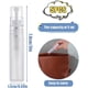 thumbnail image 2 of 5 atomizadores de perfume de 8 ml, vaporizadores de plástico estera, plástico recargable, 2 of 5