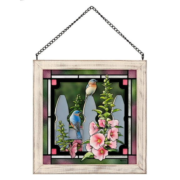 Picket Fence - Bluebirds