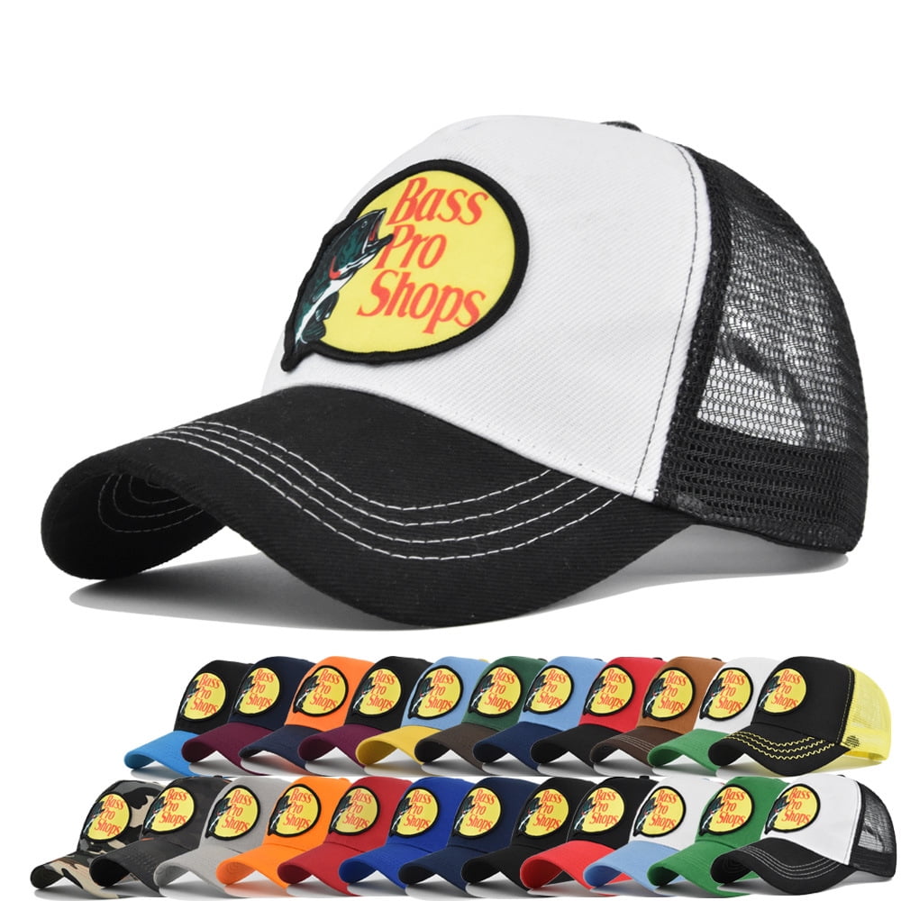 Kuyou 2023 Bass Pro Shops Hats Mesh Snapback Baseball Cap Women And Men Trucker Hats Fashion Sports Tops Other 56cm58cm