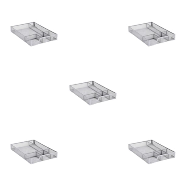 Sidaley Bandeja de metal resistente y duradera con múltiples compartimentos para almacenamiento Marco de almacenamiento de múltiples Type2 NO2