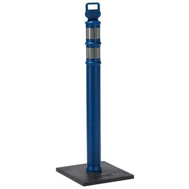 Manufacturer Varies Delineator Post with Base,45" H,4" Dia. 03-747BRBC