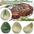 thumbnail image 3 of Herb Stripper Bowl Efficient Leaf Removal Tool for Kale Herbs Multipurpose 4-Hole Herb Peeler Kitchen Essential, 3 of 5