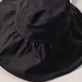 thumbnail image 6 of CoCopeaunts Wide Brim Bucket Hat Casual Summer Anti-Ultraviolet Women's Bucket Cap Foldable Female Fisherman Hat Windproof Rope, 6 of 8