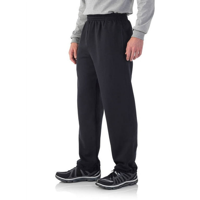 Fruit of the Loom Men's Fleece Elastic Bottom Pants 