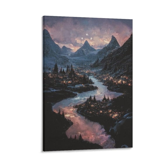 Sarah J. Maas Poster A Court of Thorns And Roses Posters Art Print Wall Photo Paint Poster Hanging Picture Family Bedroom Decor Gift 12x18inch(30x45cm)