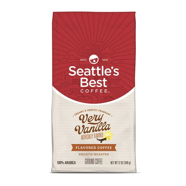 Seattles Best Coffee Very Vanilla Flavored Medium Roast
