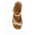 thumbnail image 6 of London Rag Sephone Woven Square Toe Womens Wedges, 6 of 9