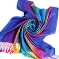 thumbnail image 3 of Prolriy Scarf for Women Lady Fashion Folk-Custom Retro Tassel Scarf Wrap Shawl Travel Scarves Shawl Scarf Multicolorc, 3 of 9