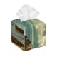 thumbnail image 1 of Fotbe Serene Coastal Blue Sky Porta Pañuelos Decorativo de Cuero, Caja Cuadrada Moderna para Pañuelos Faciales, Organizador y Dispensador 5x5x5'', 1 of 7