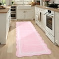 thumbnail image 4 of Washable Rugs for Living Room, Non Slip Modern Scalloped Rugs, Low Pile Soft Stain Resistant Rug Non Shedding Modern Print Floor Mats for Home Decor, 4 of 15