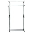 thumbnail image 1 of Double Tringle Cintre Séchoir à Vêtements Balcon Support de Suspension pour Usage Domestique, 1 of 9
