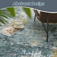 thumbnail image 6 of SIXHOME 8'x10' Abstract Area Rugs Modern Soft Washable Rug Neutral Non-Slip Indoor Rug for Living Room Bedroom Dining Room Office Lightweight Foldable Carpet Ideal for High Traffic Areas Blue, 6 of 7