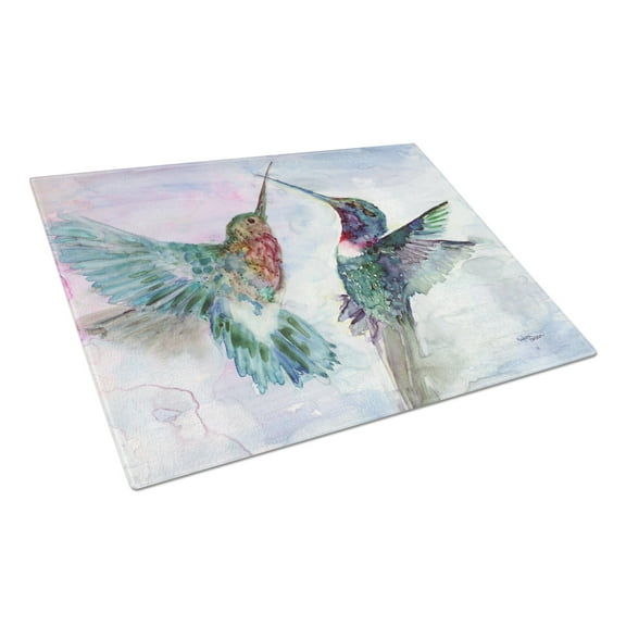 Hummingbird Combat Glass Cutting Board Large