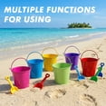 thumbnail image 4 of 24-Pack Mini Metal Buckets with Handles, Colorful Galvanized Party Favor Pails for Candy, Treats, Easter, Halloween, Kids Party, Storage & Decoration, 4 of 7