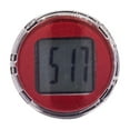 thumbnail image 1 of Mini reloj digital impermeable para coche, motocicleta y bicicleta. Material ABS. Muestra horas y minutos. Resistente al agua IP64, a prueba de golpes y vibraciones. Fácil instalación con soporte adhe, 1 of 5