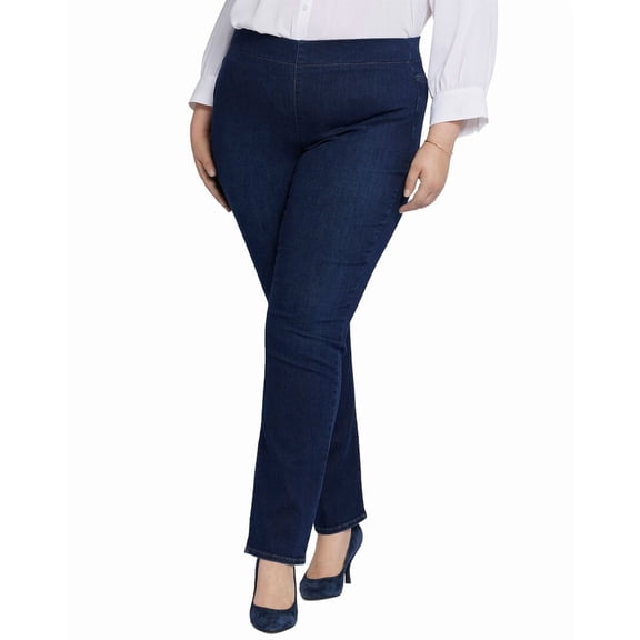 NYDJ womens Plus Bailey Palace Straight Leg Jean, 24W