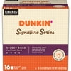Dunkin' Signature Series Select Bold K-Cup Pods, 16 Count, 3.3-Ounce
